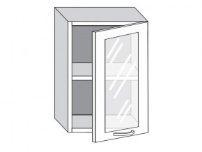 1.50.3 Шкаф настенный (h=720) на 500мм с 1-ой стекл. дверцей в Юрюзани - yuryuzan.magazin-mebel74.ru | фото