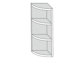19.30.0р Полка угловая (h=913) радиусная  ЛДСП УНИ в Юрюзани - yuryuzan.magazin-mebel74.ru | фото