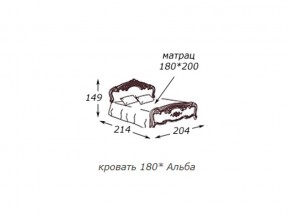 Кровать 2-х спальная 1800*2000 с ортопедом в Юрюзани - yuryuzan.magazin-mebel74.ru | фото