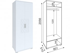 М01 Шкаф двухдверный в Юрюзани - yuryuzan.magazin-mebel74.ru | фото