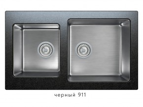 Мойка комбинированная Tolero twist TTS-840 Черный 911 в Юрюзани - yuryuzan.magazin-mebel74.ru | фото