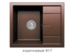 Мойка кварцевая Tolero R-107 Коричневый 817 в Юрюзани - yuryuzan.magazin-mebel74.ru | фото