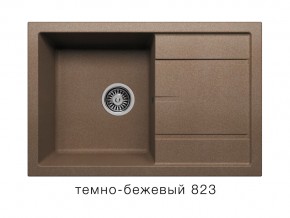 Мойка кварцевая Tolero R-112 Темно-бежевый 823 в Юрюзани - yuryuzan.magazin-mebel74.ru | фото