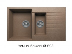 Мойка кварцевая Tolero R-118 Темно-бежевый 823 в Юрюзани - yuryuzan.magazin-mebel74.ru | фото