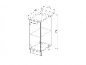 Н 30 Модуль нижний Без Столешницы МН 30 в Юрюзани - yuryuzan.magazin-mebel74.ru | фото